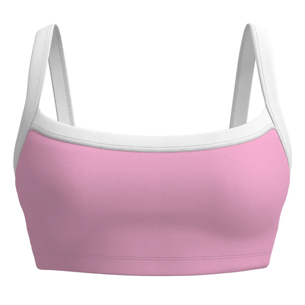 Liaison the Label BASIC CONTRAST BRA - PETAL PINK & WHITE